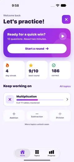 KiKi Math screenshot