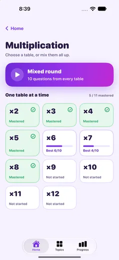 KiKi Math screenshot